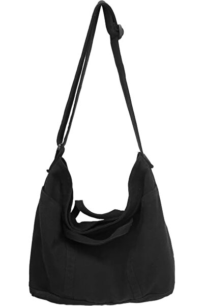 GENERAL Economical Cotton Canvas Tote Bag,Women Hobo Shoulder Bag Crossbody H...