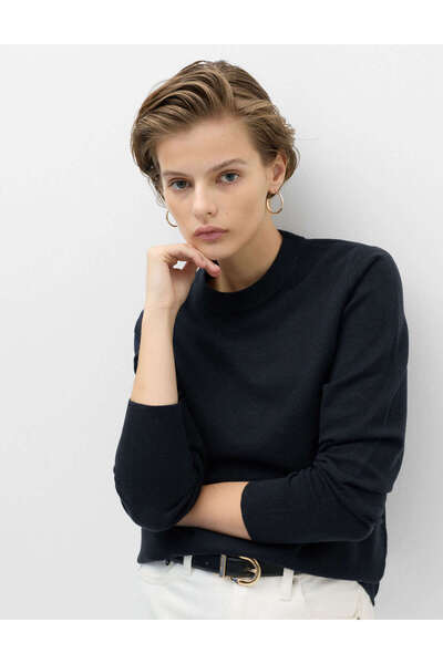 Marks & Spencer Air-Yarn Bisiklet Yaka Kazak
