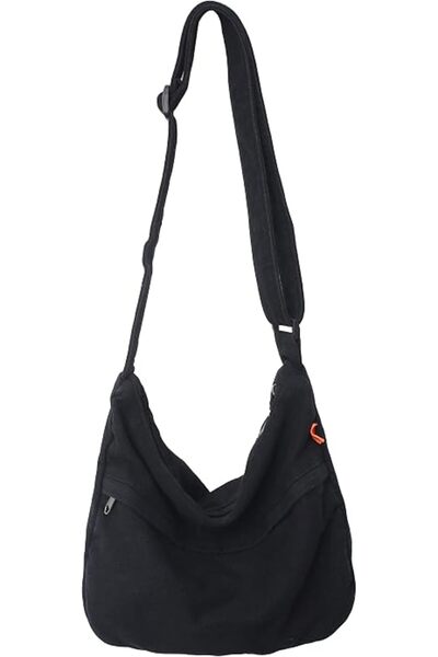 GENERAL Economical Cotton Canvas Tote Bag,Women Hobo Shoulder Bag Crossbody H...