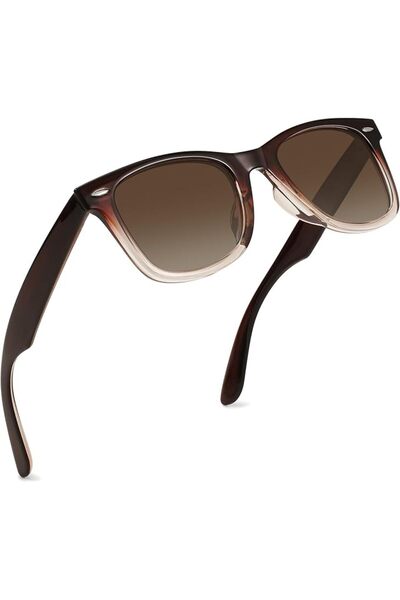 MEETSUN Polarized Sunglasses for Women Men Classic Retro Square Frame Driving...
