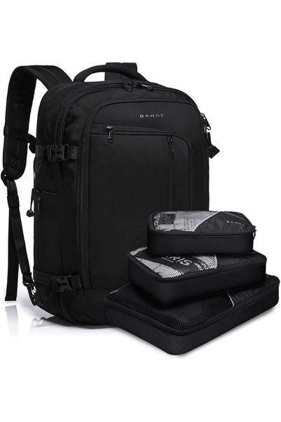 BANGE Travel Overnight Backpack,40-Liter FAA Flight Approved Weekender Bag Ca...