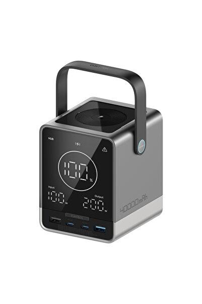 Cuktech External Battery, P01, 40000mAh, 300W, Black