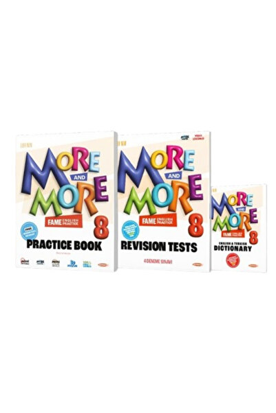 Kurmay Yayınevi More And More 8.Sınıf Practice Book Seti