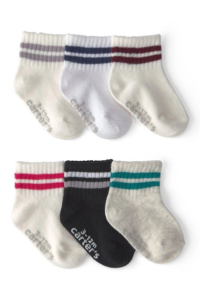 Carter's Erkek Bebek 6Lı Çorap Çok Renkli