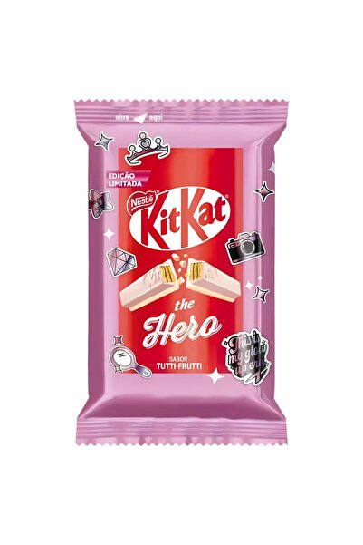 Kit Kat KitKat The Hero Σοκολάτα, περιορισμένη έκδοση, tutti-frutti, 41.5γρ.