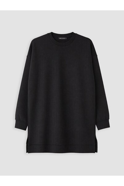 LC Waikiki Two Mt Shop Quality Lcw Modest Black Interlock Plain Comfortable &...