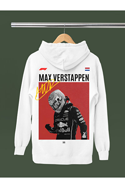 MAGORS Max Verstappen Printed New Season Cotton Long Sleeved 3 Yarn Fleece Ho...