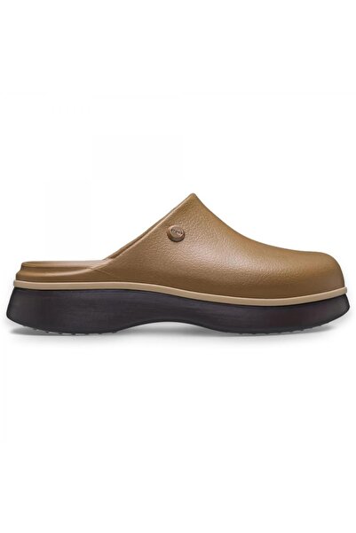Crocs 214273 Dylan Notched Clog Karamel Unisex Terlik