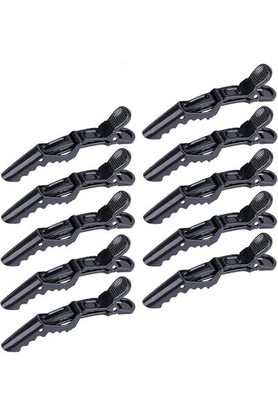 Boolygo 10PCS Hair clips for Styling – Wide Teeth & Double-Hinged Design – Al...