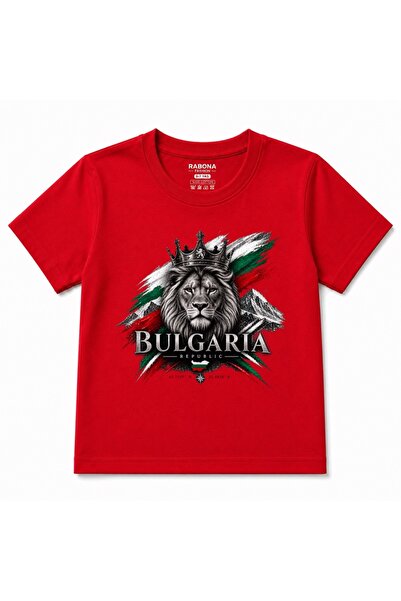 Rabona Fashion Bulgaria Royal Lion Landmarks & Mountain Heritage Graphic Kids...