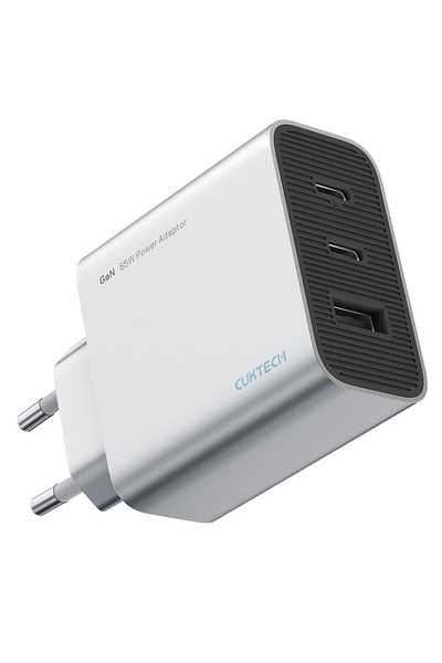 Cuktech Incarcator de priza Cuktech, tehnologie GaN, incarcare rapida, 2x USB...