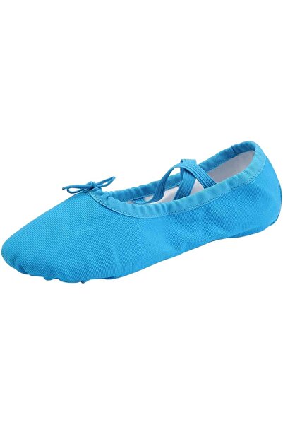GENERAL missfiona Women Canvas Ballet Slippers Dance Shoes Adult Practice Yog...