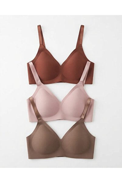 nesterinzar Seamless Bra Laser Cut Seamless Adjustable Strap Wire-Free Women'...