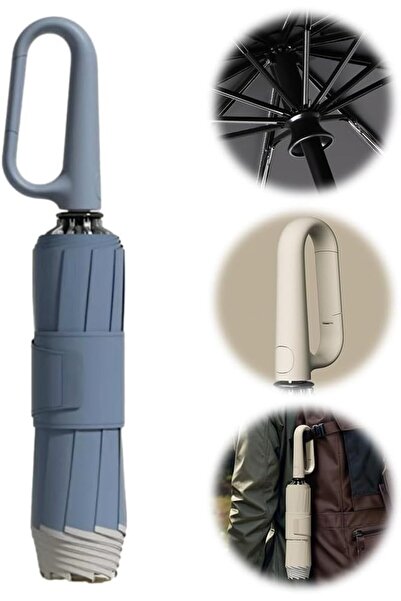 GENERAL Ring Buckle Umbrella, Portable Folding Umbrella for Rain&Sun, Reflect...