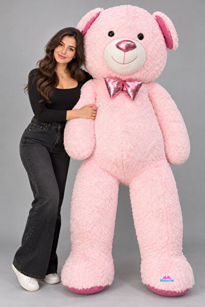 hediyecik 2 Metre Parlak Yumuşacık Peluş Ayıcık – 200 Cm Dev Büyük Boy Ayı Öz...