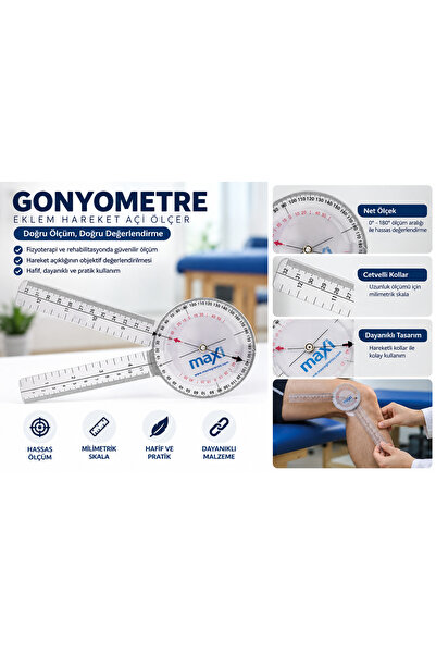 MAXİ Gonyometre 30 cm