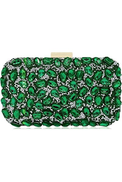 Milisente Clutch Purses For Women, Crystal Clutches Evening Bags Gemstone Clu...