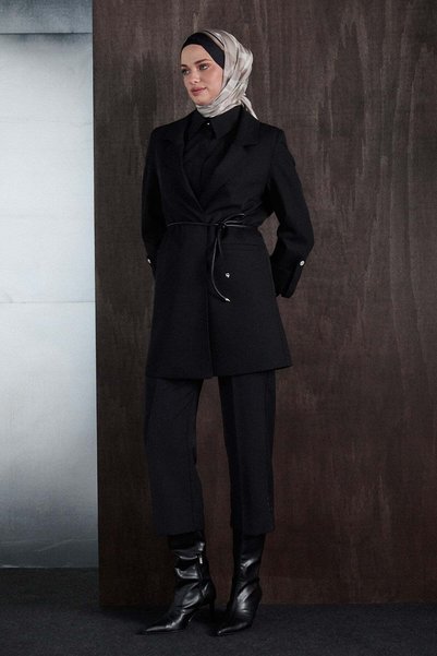 Setrms Manşet Düğmeli Blazer Ceket