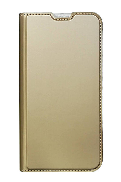 POWERTECH Δερμάτινη Θήκη Βιβλίου Χρυσή (Galaxy A70) MOB-1453