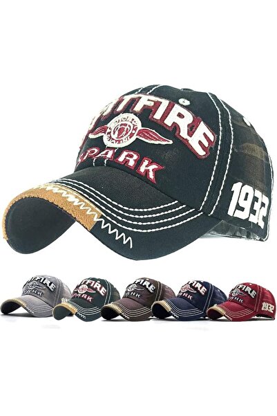 MAKINGTEC Distressed Baseball Cap for Mens Vintage Trucker Hat Cotton Embroid...