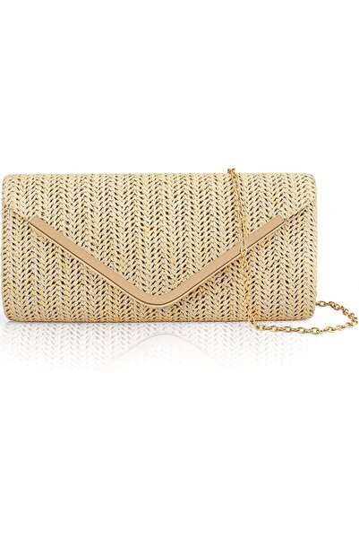 Larcenciel Clutch Purse for Women, Glitter Evening Bag Crossbody Bag with Det...
