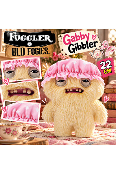 Cici Oyuncak Fuggler Old Fogies Gabby Gibbler 22 cm Peluş Oyuncak Figür Komik...