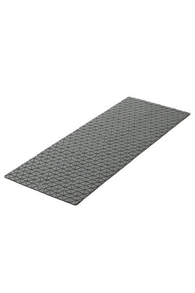 OEM Tatay S5513306 bath mat, non-slip, Diamond pattern, gray, 36 x 96 cm