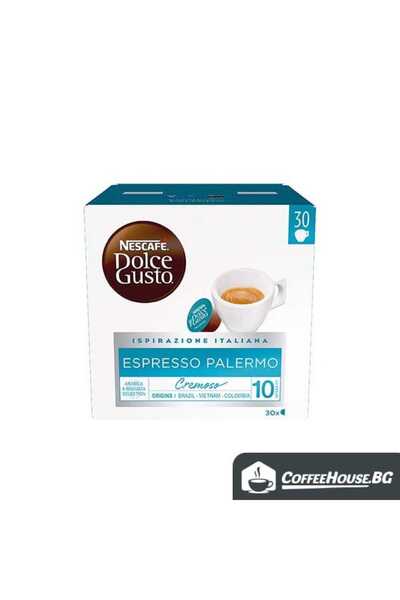Nescafé Dolce Gusto Κάψουλα καφέ Dolce Gusto Espresso Palermo, 30 τεμάχια.
