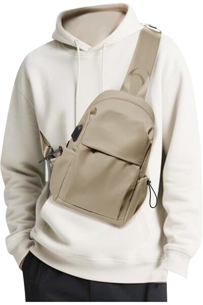 GENERAL Anti Theft Sling Crossbody Backpack Chest Bag for Men