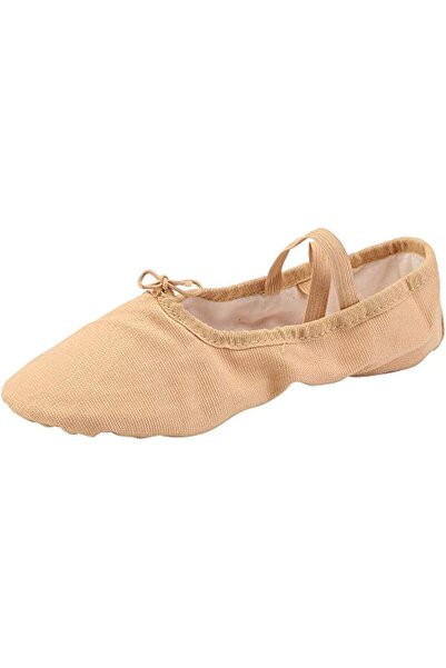 GENERAL missfiona Women Canvas Ballet Slippers Dance Shoes Adult Practice Yog...