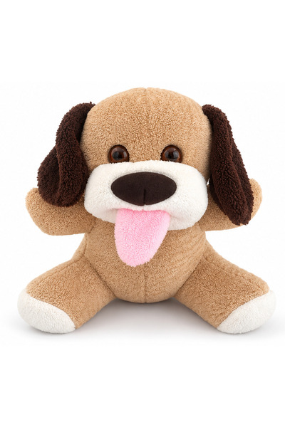 Generic Brand Plush Toy Dog 25 cm Soft Textured Sitting Cute Toy