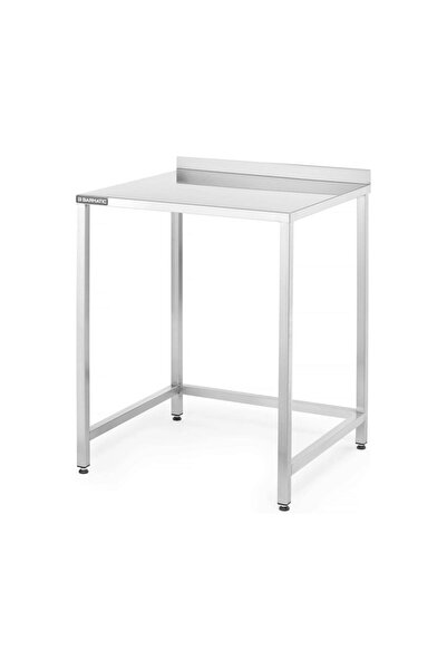 Barmatic Masă de bar Oxygen Construction, argintie 700x650x(H)900 mm,