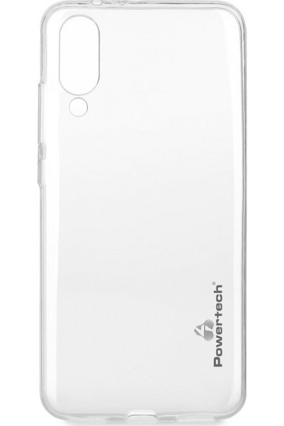 POWERTECH Θήκη Πλάτης Σιλικόνης 1mm Διαφανής MOB-1357