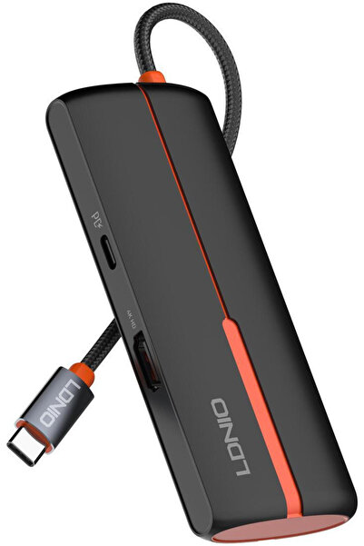 LDNIO Σταθμός σύνδεσης USB-C με HDMI 4K PD Μαύρο