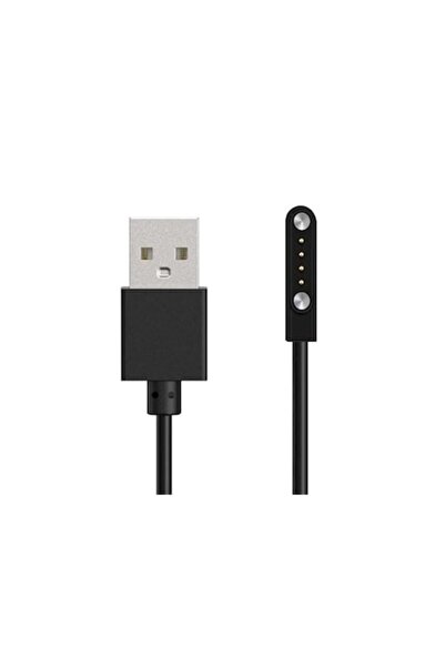 OEM Cablu de încărcare cu mufă magnetică cu 4 pini, compatibil cu ceas inteli...
