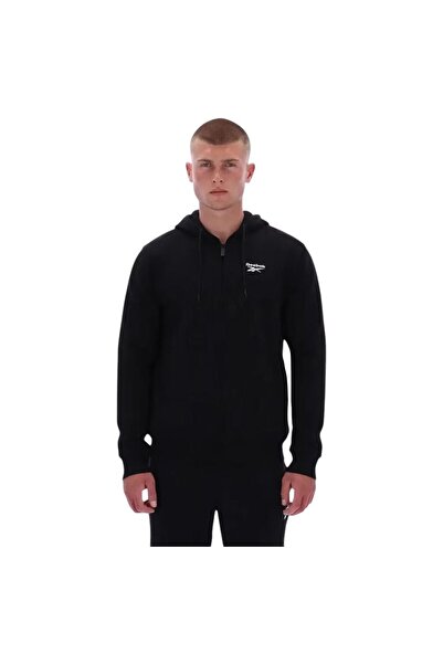 Reebok Ανδρικό Φούτερ με Ολόσωμο Φερμουάρ και Μικρό Λογότυπο Identity από Φλις