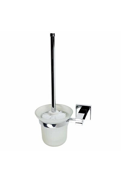 OEM Kadda Troll 66390 toilet brush, hanging, metal + matte glass