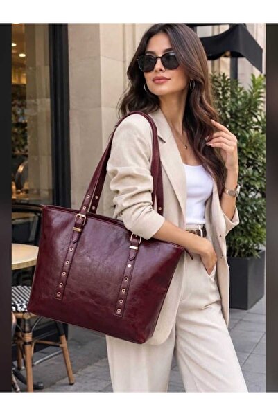 GlowSa حقيبة كتف نسائية كبيرة الحجم مناسبة للابتوب والكتب