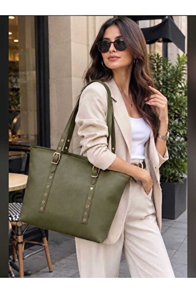 GlowSa حقيبة كتف نسائية كبيرة الحجم مناسبة للابتوب والكتب