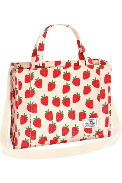 GENERAL BINSUNS Corduroy Tote Bag for Women - Satchel Bag Large Tote Bag Aest...