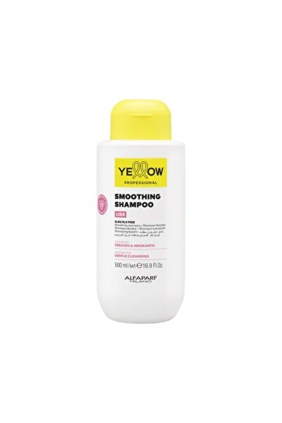 YELLOW شامبو للشعر المجعد والخشن، لتنعيم وفرد الشعر - 500 مل