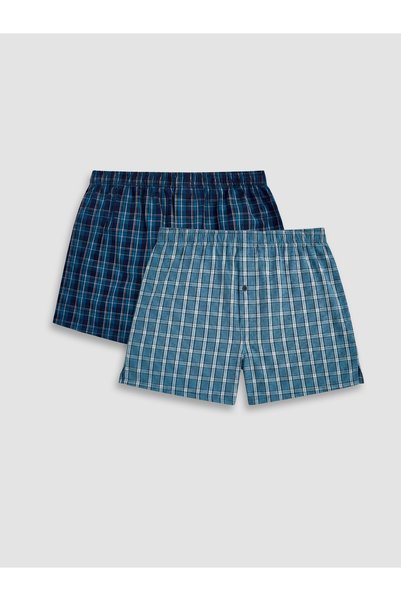 LC Waikiki Мъжки боксерки Relax Fit, двоен комплект