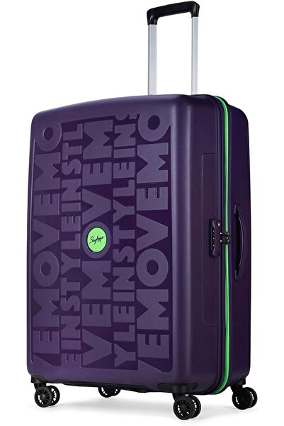 Skybags Polypropylene (PP) Play Cabin 55 Cm (Small) 8 Wheels Spinner Trolley ...