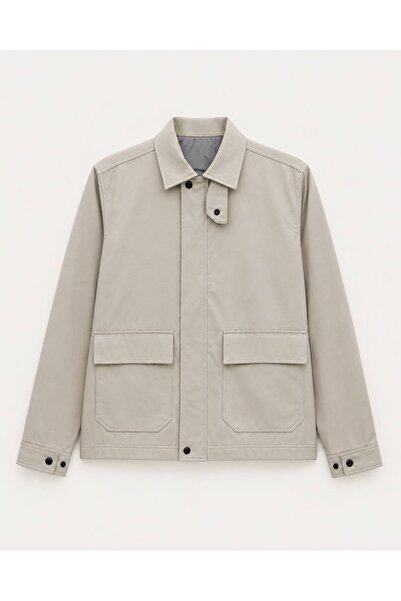 Thebomb Seasonal Jacket Coat with Gabardine Fabric Lining