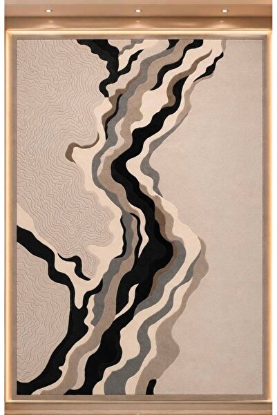 Atlantic Havana Black and White and Masculine Rug