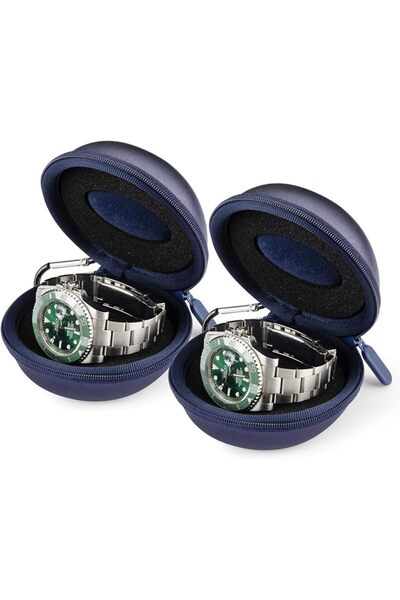 GENERAL Single Watch Storage Box: Portable Travel Watch Case and Watch Box Or...