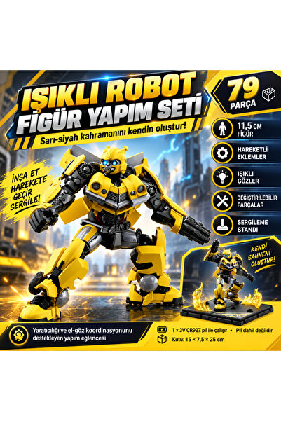 TRENDYPAZARS 71142 FİGÜR TRANSFORMERS CLASSIC CLASS 02 BUMBLEBEE TRNS