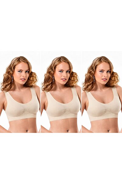 NBB 2411 Women's Seamless Padded Shaping Bustier 3 Pieces