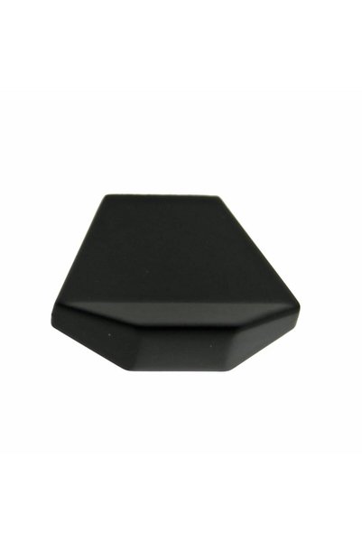 OEM Buton pentru mobila, metalic, negru, M 880.05, 33 x 25 mm