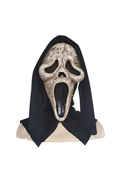 ELMHURST Masca de Halloween pentru adulți, personajul Ghost Face Killer din S...
